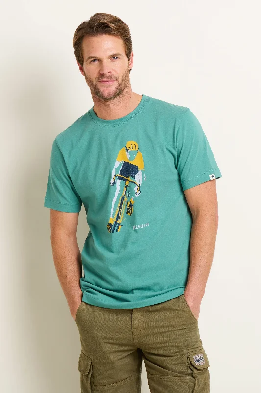 Cyclist Tee Masculine Men's Thick