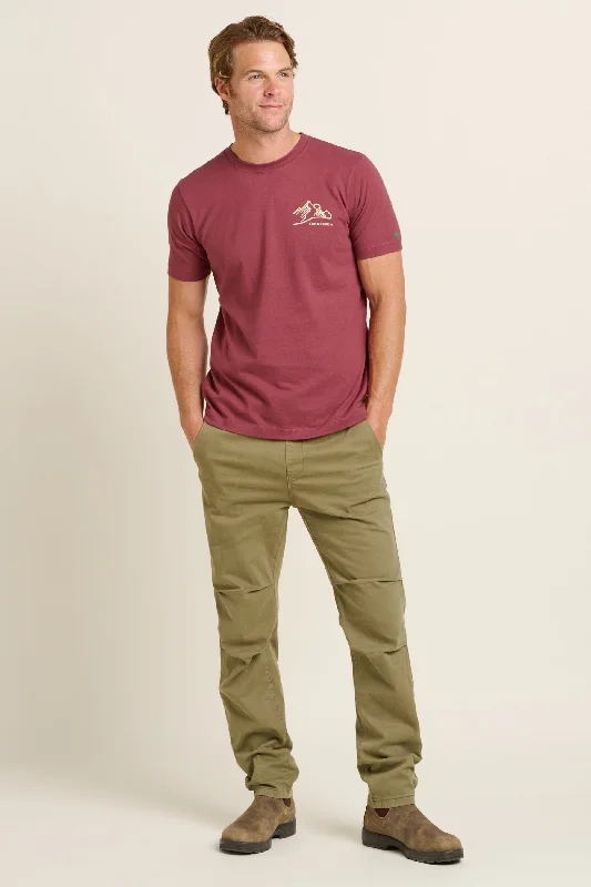 Mountains Tshirt British Gentleman Style