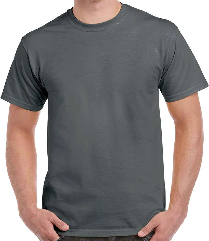 Gildan Ultra Cotton™ T-Shirt | Charcoal Dynamic Men's Glow