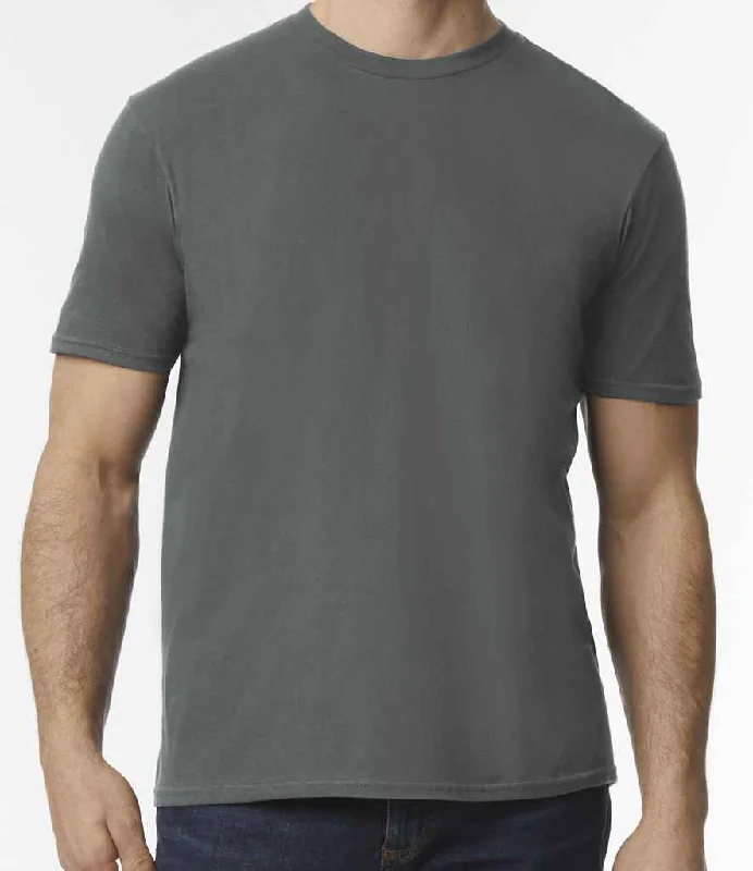 Gildan SoftStyle® EZ T-Shirt | Storm Grey Unique Men's Patch