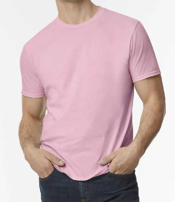 Gildan SoftStyle® EZ T-Shirt | Charity Pink Athletic Men's Compression