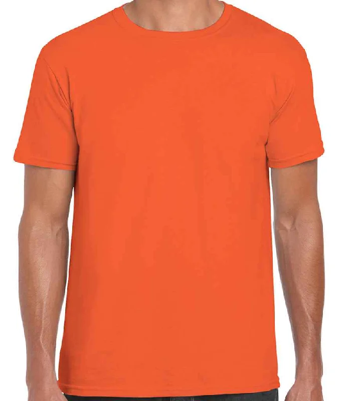 Gildan SoftStyle® Adult T-Shirt | Orange Laid