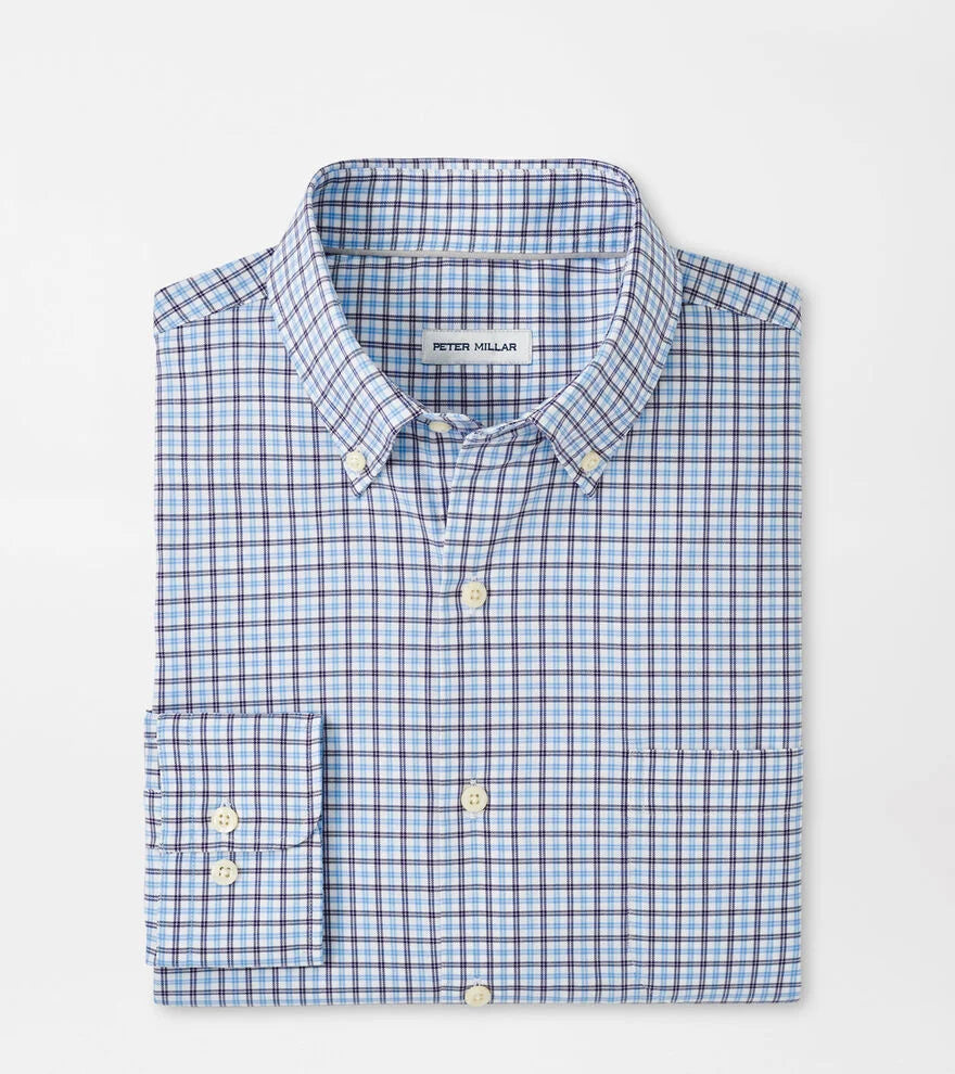 Peter Millar Hamilton Cotton Sport Shirt Dynamic Men's High