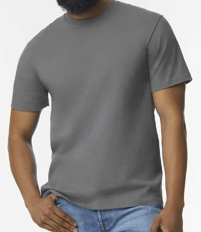 Gildan SoftStyle® Midweight T-Shirt | Charcoal Refined Men's Hand