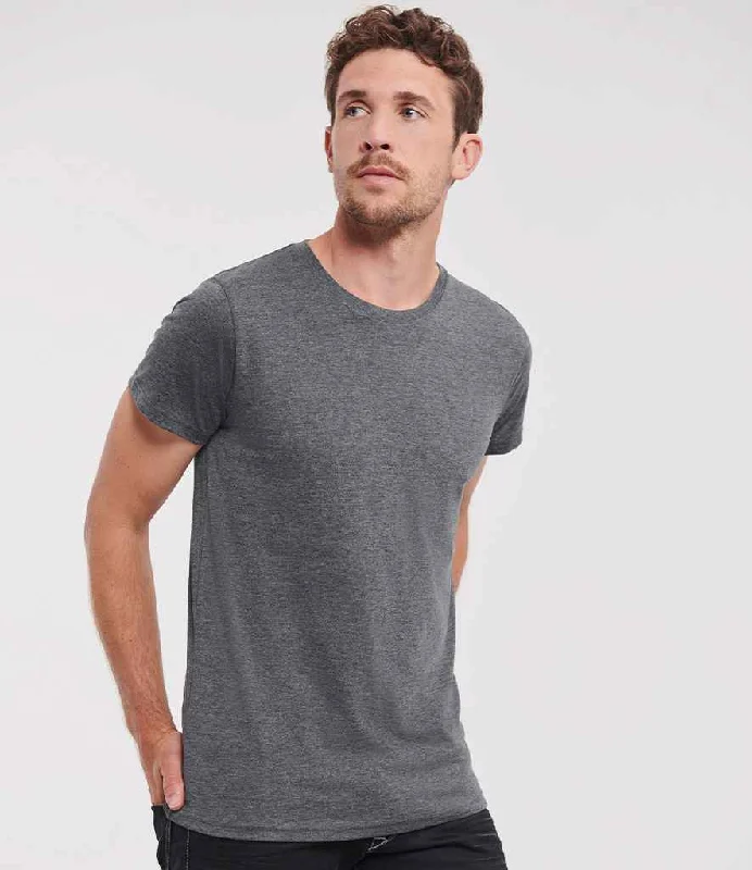 Russell HD T-Shirt | Grey Marl Modern Men's Tech