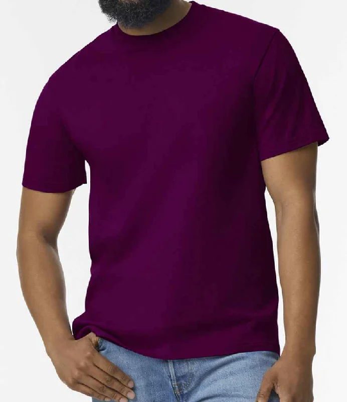 Gildan SoftStyle® Midweight T-Shirt | Maroon Trendy Men's Bucket