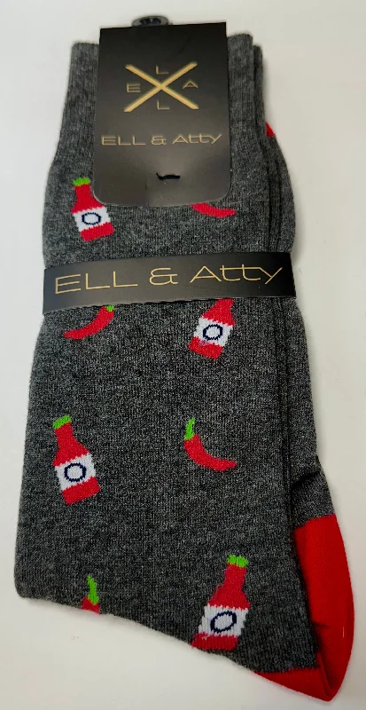 Ell & Atty Dress Socks - Hot Sauce Streetwear Style