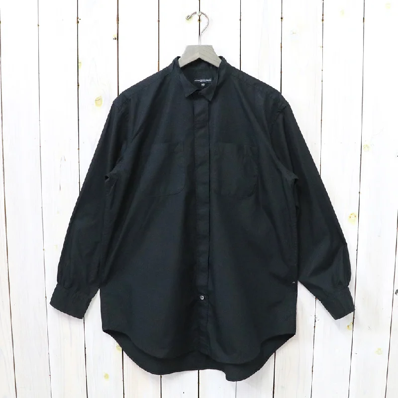 ENGINEERED GARMENTS『Wing Collar Shirt-100's 2Ply Broadcloth』(Black) Cozy Men's Winter