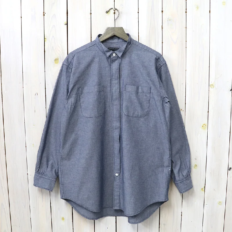 【SALE30%OFF】ENGINEERED GARMENTS『Wing Collar Shirt-Cotton Chambray』 Dynamic Men's Moto