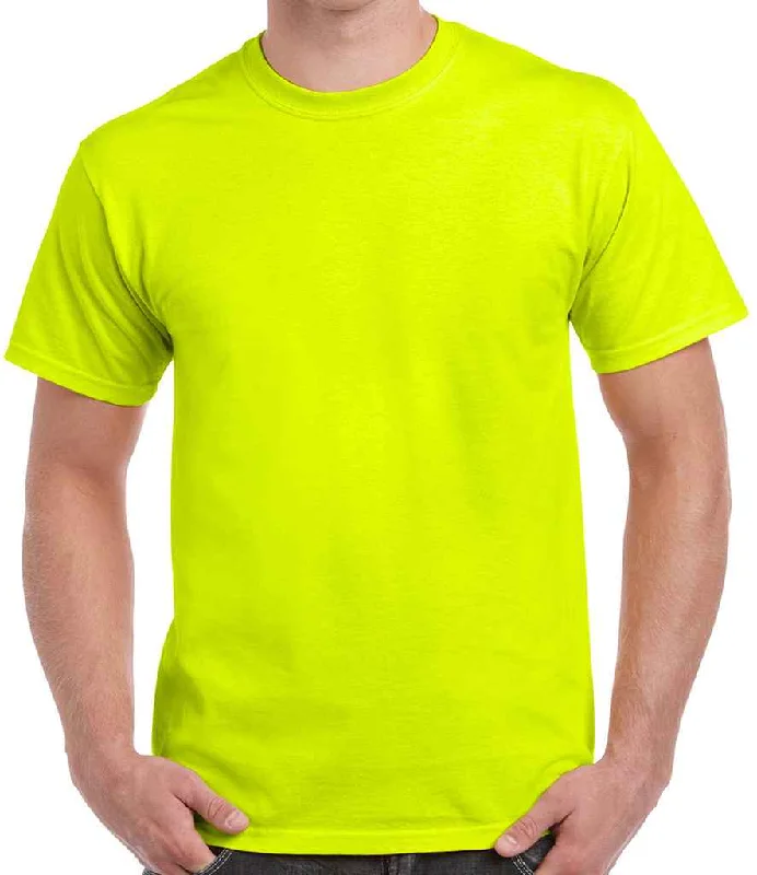 Gildan Ultra Cotton™ T-Shirt | Safety Green Bohemian Men's Free