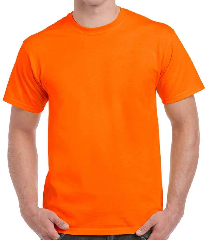 Gildan Ultra Cotton™ T-Shirt | S Orange Bold Men's Statement