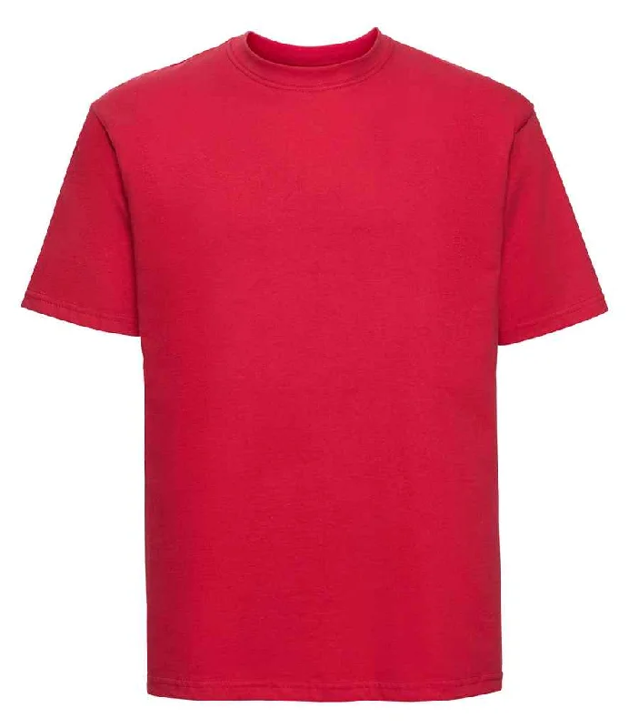 Russell Classic Ringspun T-Shirt | Classic Red Traditional Men's Country