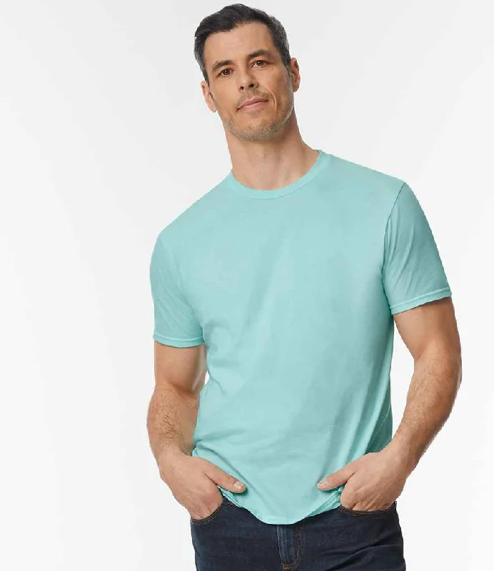 Gildan SoftStyle® EZ T-Shirt | Teal Ice Modern Men's Tech