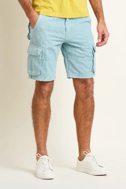 Blue Cargo Short Cozy Men's Winter