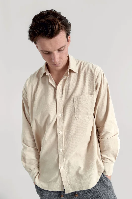 ABEL Organic Cotton Shirt - Winter White Classic Men's Pin