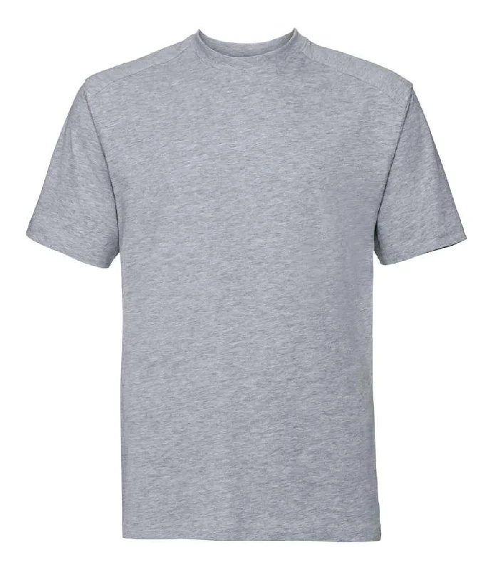 Russell Heavyweight T-Shirt | Light Oxford Cclassic Men's Tweed