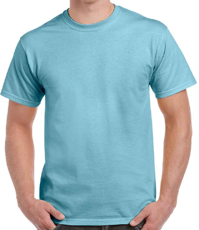 Gildan Ultra Cotton™ T-Shirt | Sky Blue Artistic Men's Hand