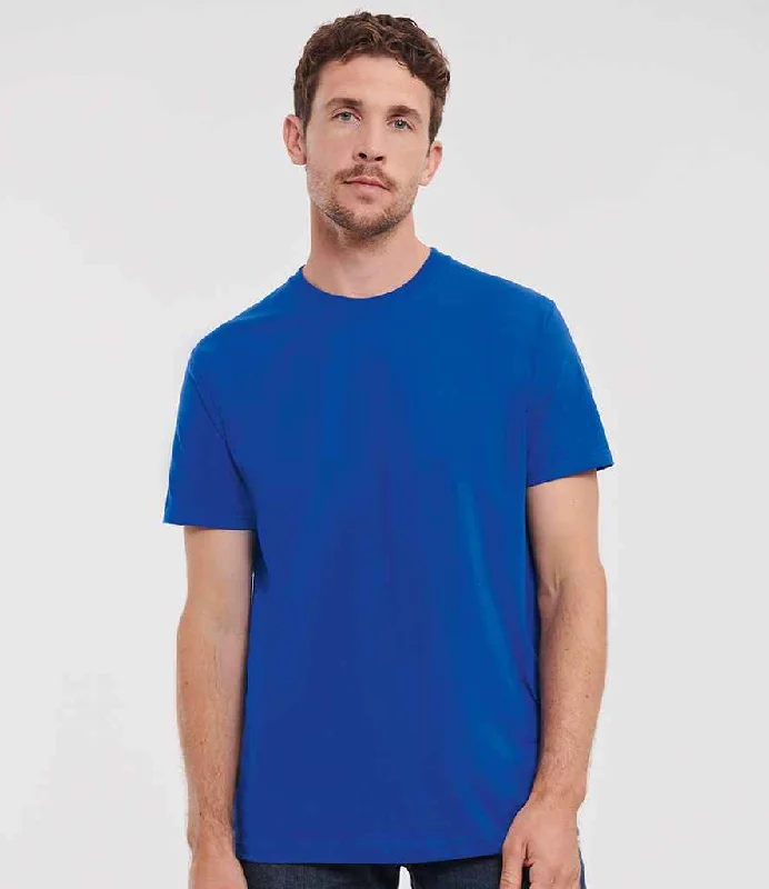 Russell Classic Heavyweight Combed Cotton T-Shirt | Bright Royal Streetwear Style