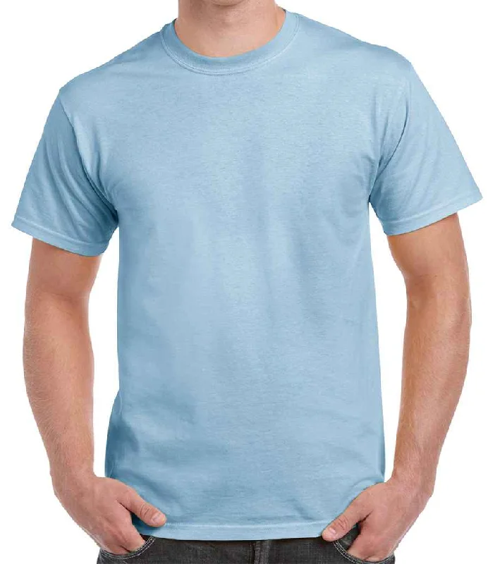 Gildan Ultra Cotton™ T-Shirt | Light Blue Relaxed Men's Beach