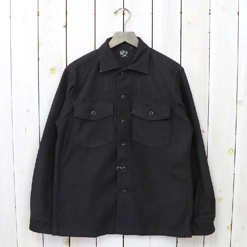 orSlow『US ARMY FATIGUE SHIRT』(BLACK) Traditional Men's Country