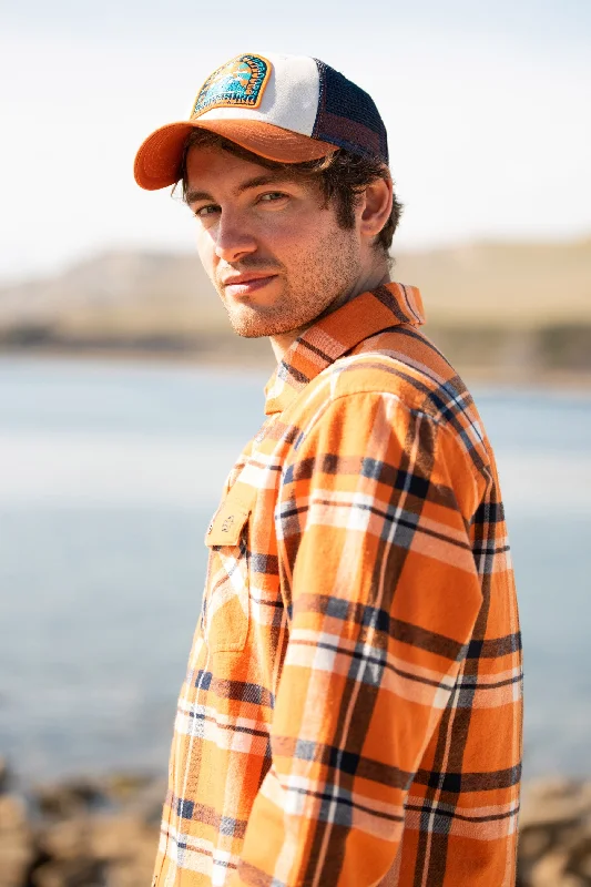 Orange Checked Shirt Lumberjack