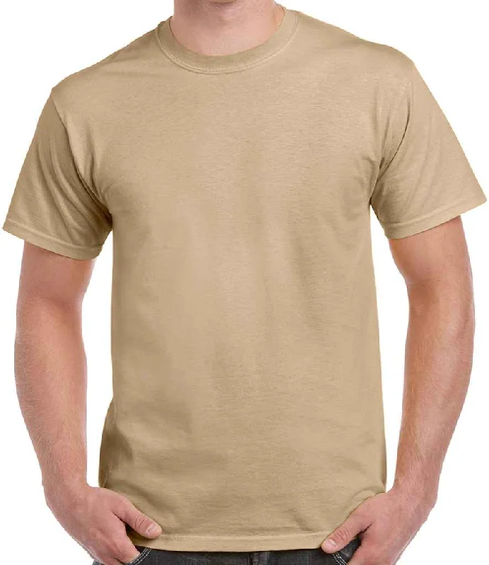 Gildan Ultra Cotton™ T-Shirt | Tan Dapper Men's Bow