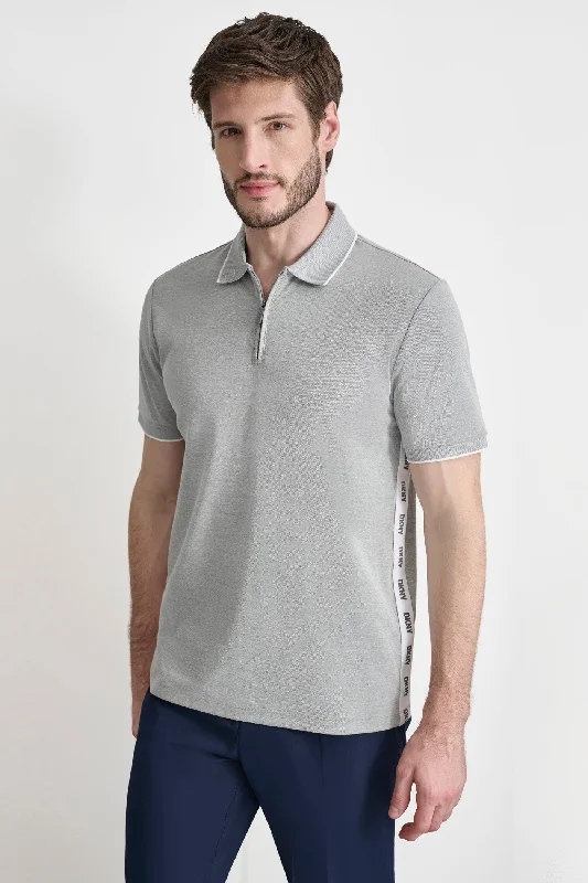 Quarter Zip Sport Polo Relaxed Men's Australian 