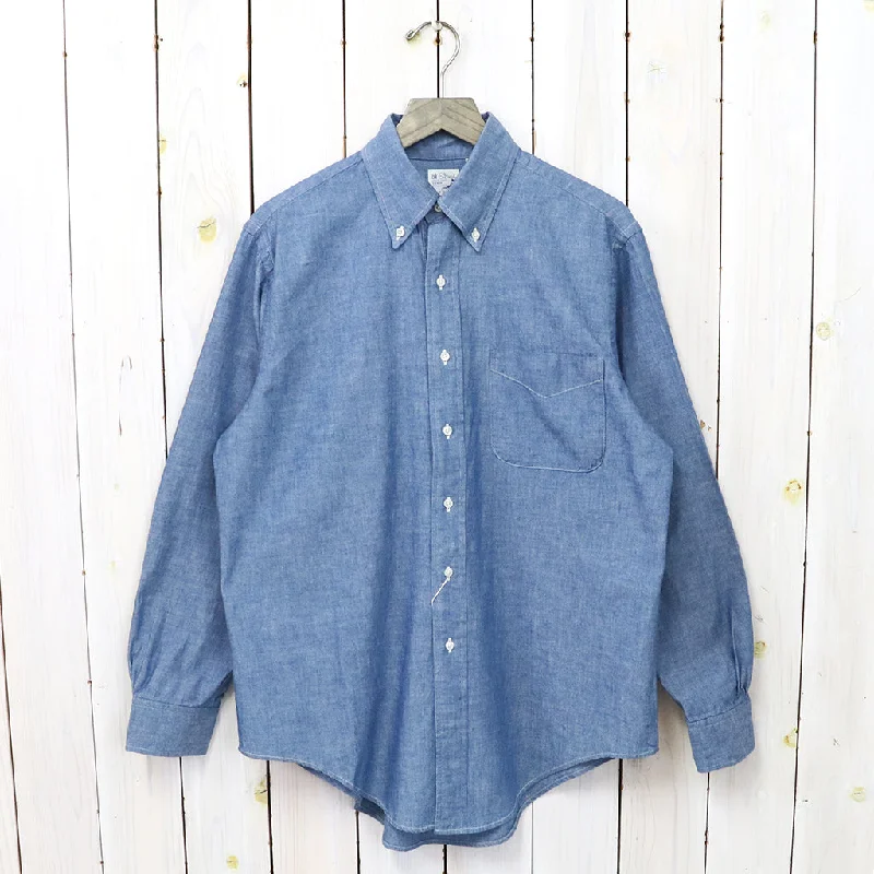 orSlow『STANDARD BUTTON DOWN SHIRT』(CHAMBRAY) Minimalist Men's Casual 