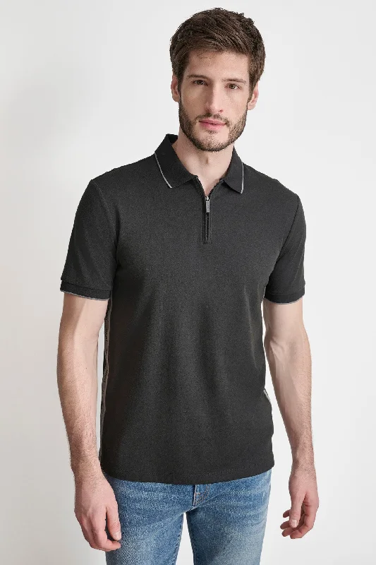 Quarter Zip Sport Polo Confident Men's High