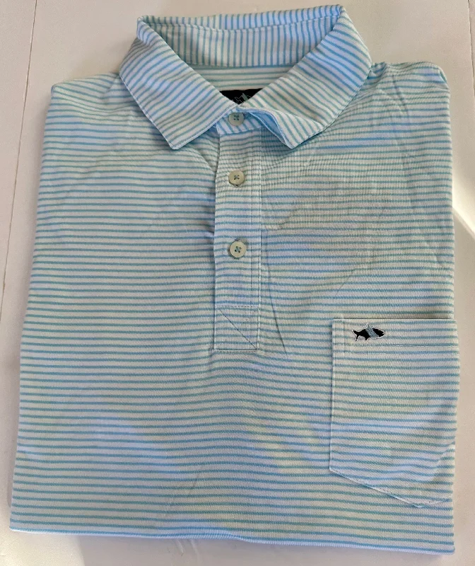 Fish Hippie Pamlico Stripe Polo (4 Colors) Adventure