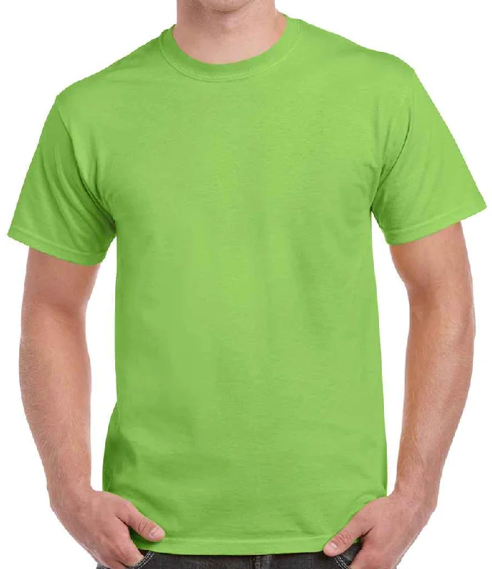 Gildan Ultra Cotton™ T-Shirt | Lime Green Sharp Men's Italian