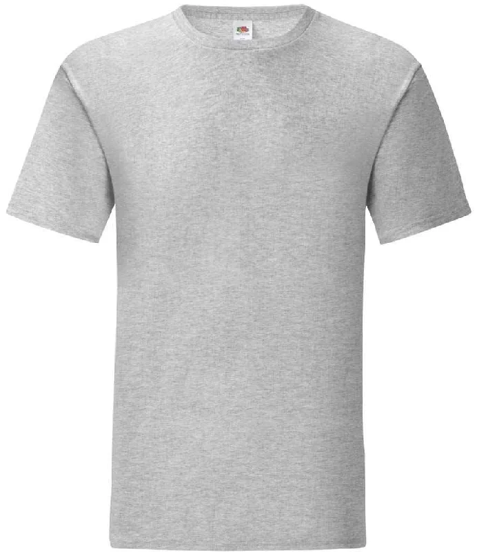 Fruit of the Loom Iconic 150 T-Shirt | Athletic Heather Refined Men's Velvet