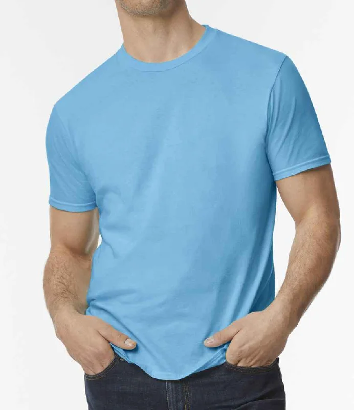 Gildan SoftStyle® EZ T-Shirt | Baby Blue British Gentleman Style