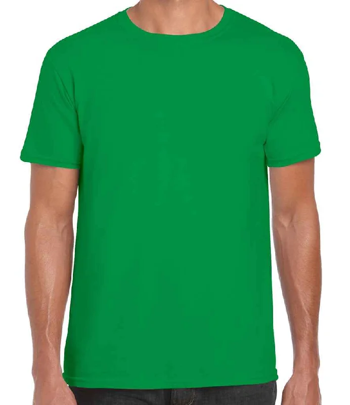 Gildan SoftStyle® Adult T-Shirt | Irish Green Polished Men's Silk