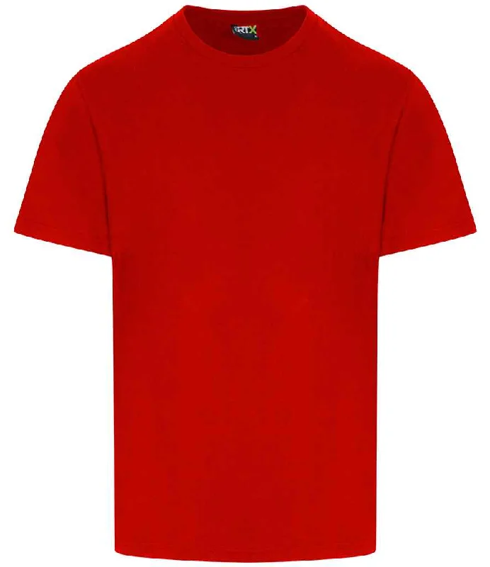 Pro RTX Pro T-Shirt | Red Sleek Men's Metallic