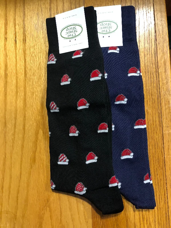 The Shirt Shop Socks - Santa Hats Tough Men's Military