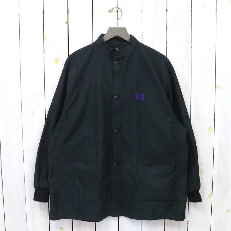 Needles『S.C.Army Shirt-Back Sateen』(Black) Casual Men's Short