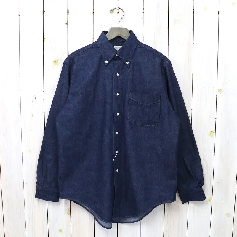 orSlow『STANDARD BUTTON DOWN SHIRT』(ONE WASH) Laid