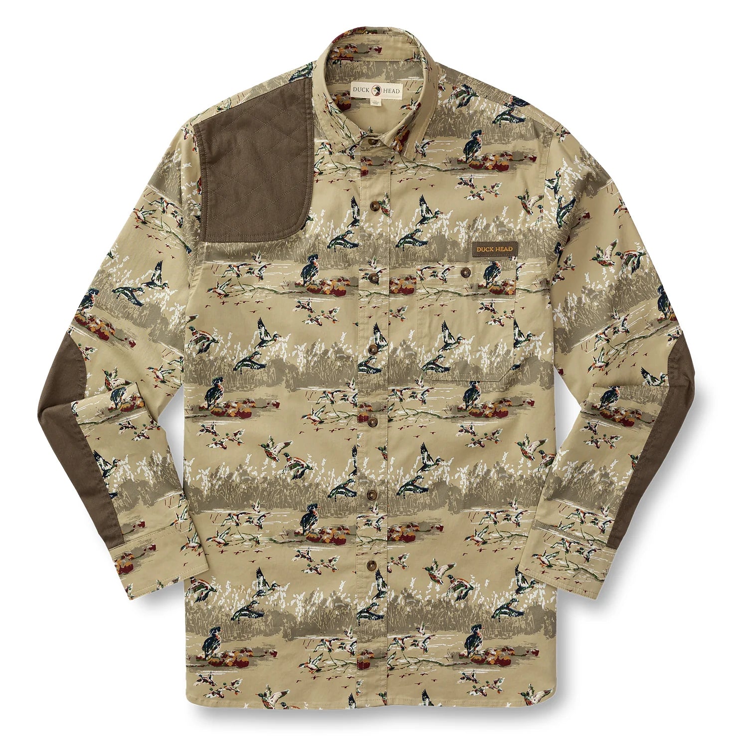 Duck Head Woodland Shooting Shirt Relaxed Men's Beach