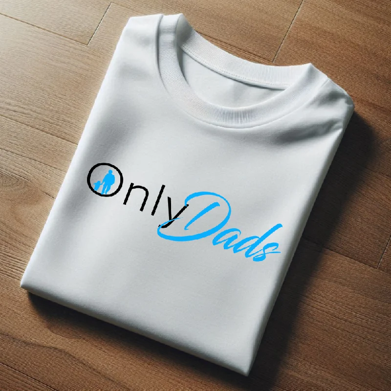 Only Dads T-Shirt Sleek Men's Metallic