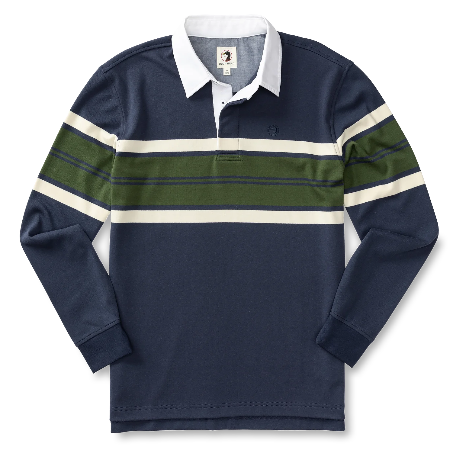 Duck Head Legacy Stripe Rugby Shirt Dynamic Men's High