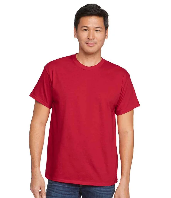 Gildan Ultra Cotton™ T-Shirt | Cherry Red Refined Men's Velvet