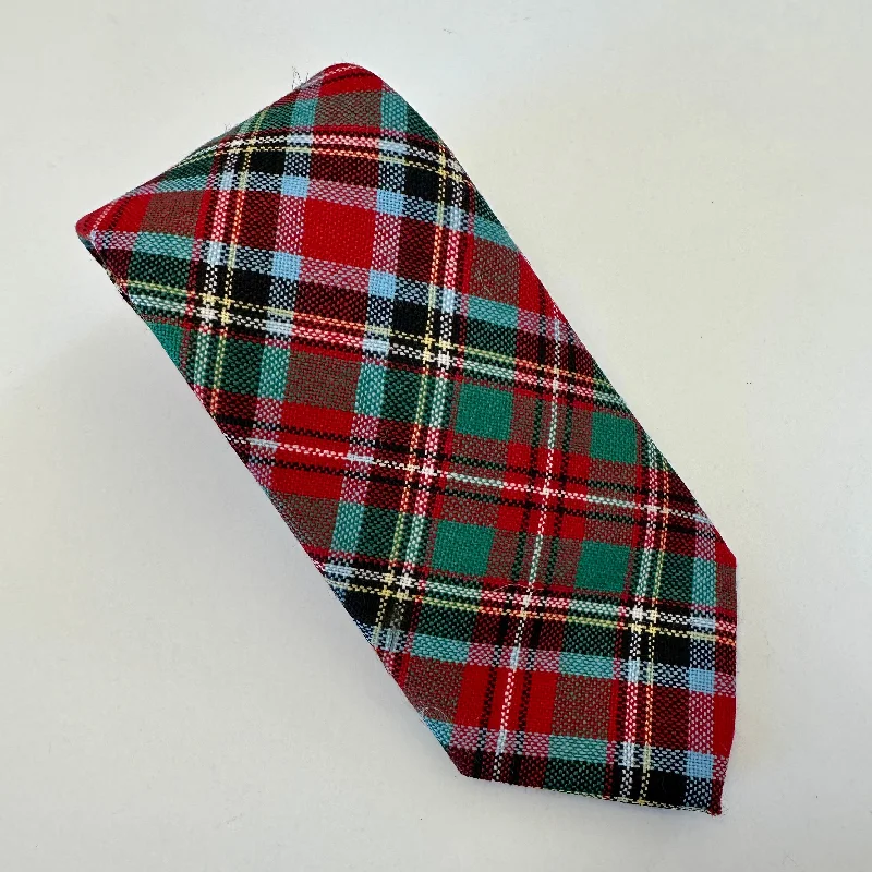 R Hanauer Tie - Carolina Tartan Gym