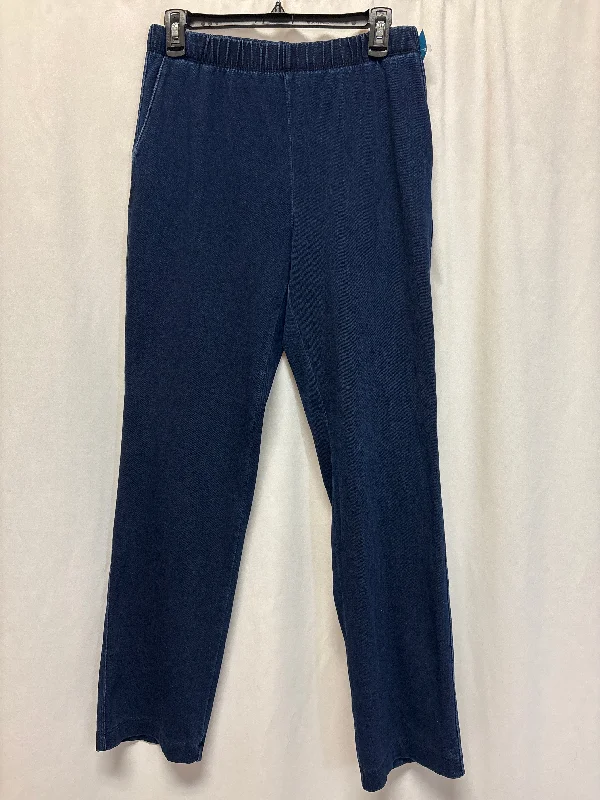 Pants Leggings By Lands End In Blue Denim, Size: S Gym