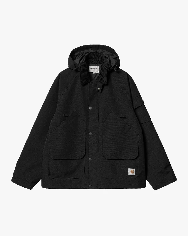 Carhartt WIP Clarton Jacket - Black Tough Men's Military