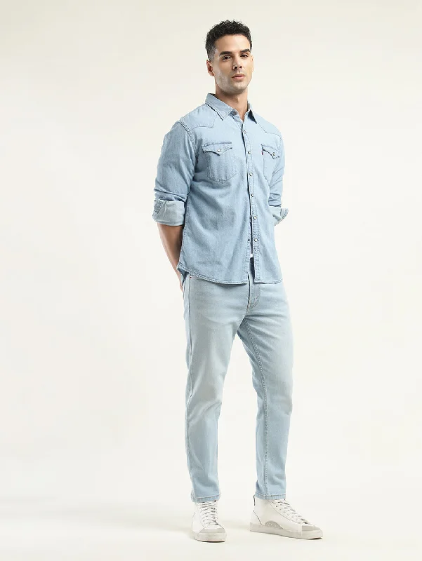 Men's 512 Slim Tapered Fit Light Blue Jeans Business