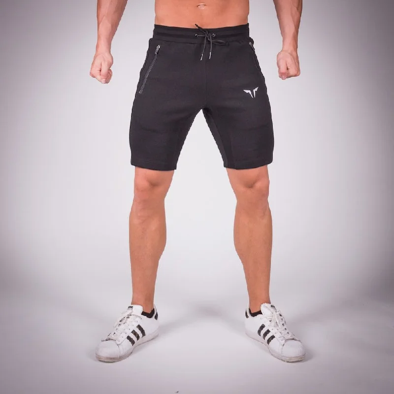 Shorts 2.0 - Black Polished Men's Silk