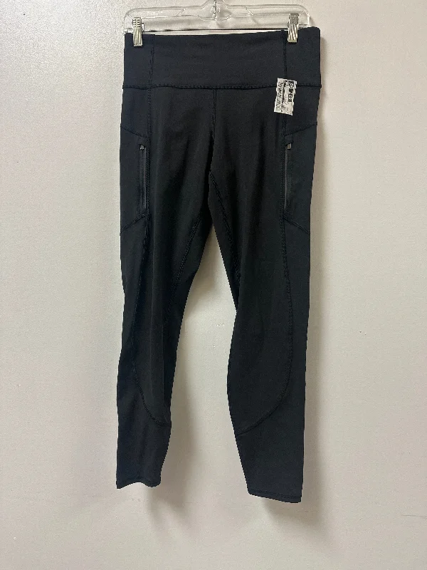 Athletic Leggings By Athleta In Black, Size: M Bohemian Men's Free