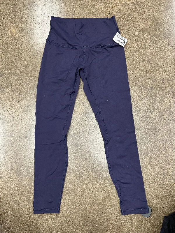 Athletic Leggings By Lululemon In Blue, Size: S Practical Men's Quick