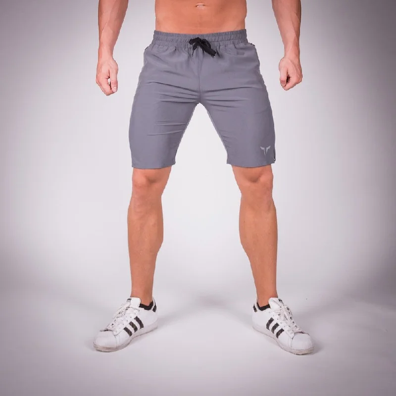 Essential Light-Mesh Shorts - Royal Grey Preppy Men's College